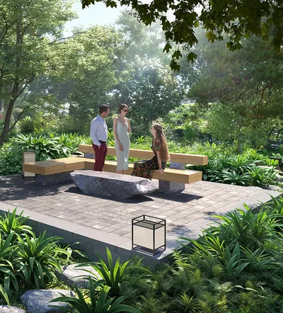 Forest Resting Space (krisumi.com gallery)