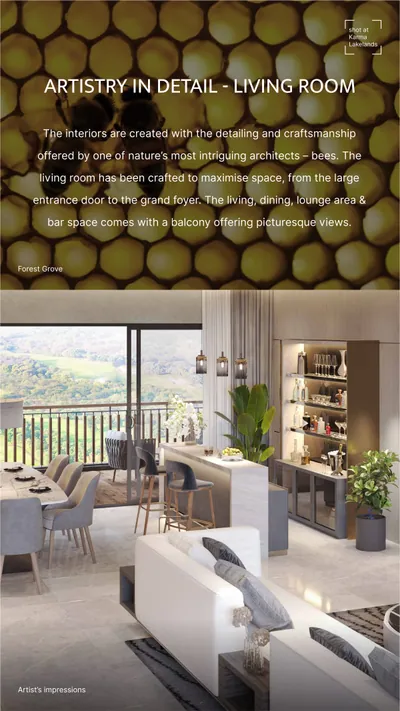 Interior — Living Dining Bar Lounge