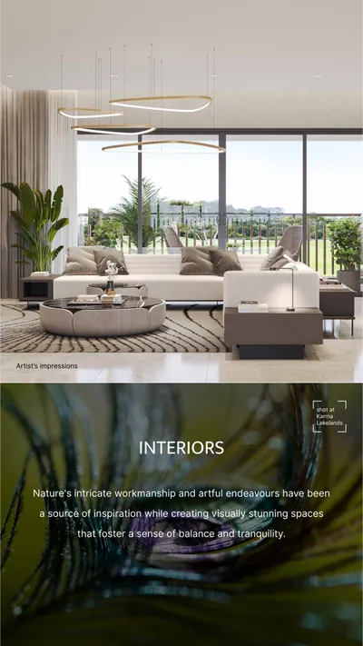 Interior — Living Room Pendant Lights