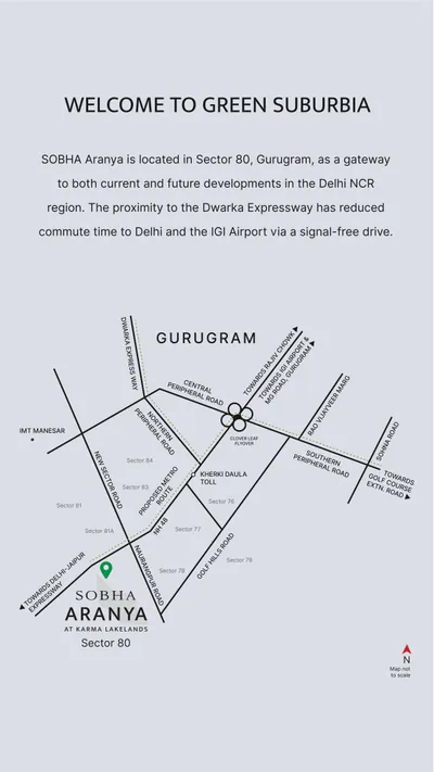 Location — Map Sector 80 Gurugram